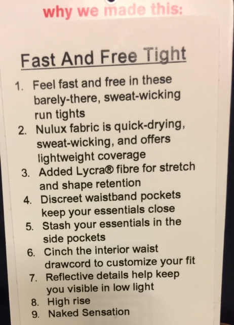 Invigorate 7/8 Tight & Fast And Free Tight Fit Review - lululemon expert