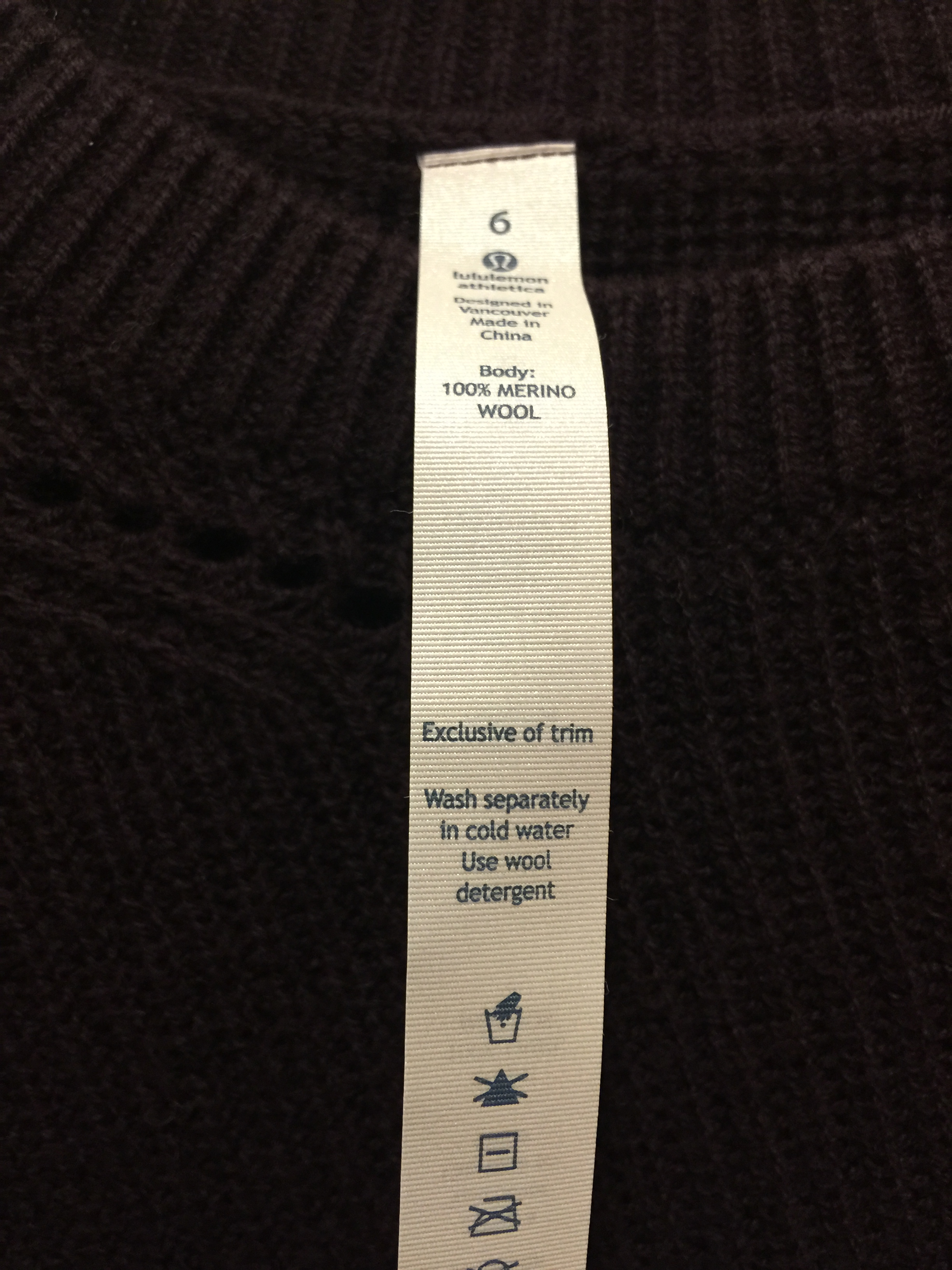 Lululemon sale seva sweater